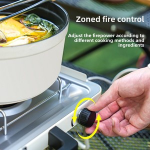 Estufa de Casete Portátil para Exteriores, Quemador de Gas Butano para Camping, Mini Estufa de Cocina para Picnic, Utensilios de Cocina para Exteriores - Product Image 5