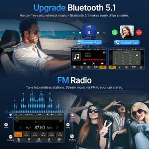 Autoradio <span class=keywords><strong>d</strong></span>'usine avec Carplay et Android Auto, lecteur stéréo de voiture F133 BT avec rétroviseur pour Toyota Prius - Product Image 6