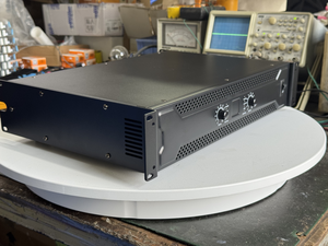 Amplificador de Potencia para Auto de 2 Canales, Carcasa Metálica, Clase AB con Ecualizadores, 2x1000W, para Amplificación Trasera - Product Image 3