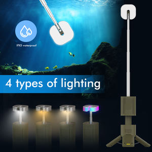 <span class=keywords><strong>Haut</strong></span>-<span class=keywords><strong>parleur</strong></span> 3 en 1, lumière extérieure avec batterie rechargeable de 14000 mAh, trépied télescopique, lampe de travail pour la randonnée et <span class=keywords><strong>le</strong></span> camping - Product Image 3