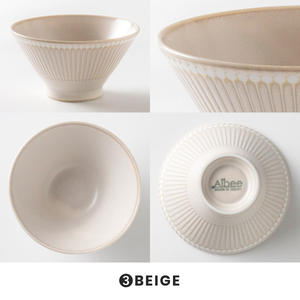 <b>Simple</b> Three-Dimensional Texture Water-Repellent Finish Asian Rice Grain Bowl Round - Product Image 4