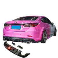 Diffuseur arrière noir brillant, kit carrosserie arrière compact pour Mazda6 Atenza