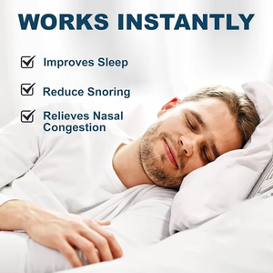 HZL desain baru RoHS bersertifikat Hypoallergenic Strip tidur Cina grosir 30 buah anti-mendengkur hidung Tap Patch Vitamin C - Product Image 4