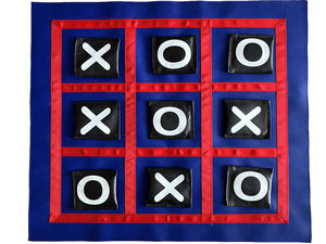 Gioco Gigante Tris da Esterno, Tris Portatile con Sacchetti di Fagioli, Grande Gioco da Giardino per Esterni, Gioco per Feste e Carnevali - Product Image 2