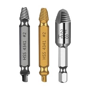 Hot Bán 4 Cái Remover Vít <span class=keywords><strong>Extractor</strong></span> Drill Bit Hướng Dẫn Kit Dụng Cụ Cầm Tay Phụ Kiện Vít Vắt - Product Image 2