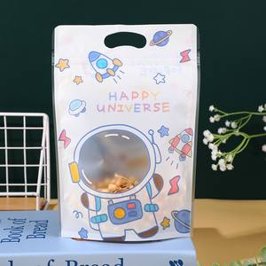 Bolsa de embalaje para alimentos personalizada al por mayor, bolsa grande con cremallera, bolsa de embalaje para aperitivos de estilo sencillo, venta al por mayor para comercio exterior. - Product Image 6