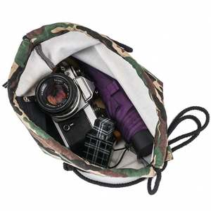 Wholesale Custom Logo Foldable Polyester <b>Drawstring</b> <b>Backpack</b> Sports Gym Sack Bag for Travel for Sports Gym Use Manufactured - Product Image 5