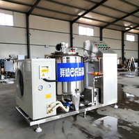 Machine de pasteurisation de boissons au prix d'usine / Pasteurisateur de jus de fruits / Pasteurisateur de lait 300L avec machine de refroidissement