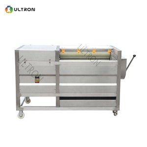 Machine industrielle <span class=keywords><strong>de</strong></span> lavage et <span class=keywords><strong>de</strong></span> pelage <span class=keywords><strong>de</strong></span> patates douces, carottes, gingembre et manioc - Product Image 2