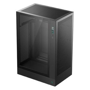 DeepCoolCH170 PLUS MATX <b>Mini</b> <b>PC</b> Case Black/White, Full Mesh Panel with 3 Removable Dust Filters, Max 342mm GPU & 164mm CPUCooler - Product Image 1