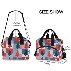 Customized Printing Cheap Price Portable Tote Lunch Bag for Women Men Picnic Thermal Insulation Outdoor Cooler Bag - Product Image 3