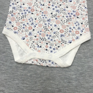 Bộ đồ liền thân thời trang cao cấp chất liệu cotton in hình thú dễ thương, thoáng khí, khuyến mãi hè dành cho bé sơ sinh trai/gái - Product Image 6