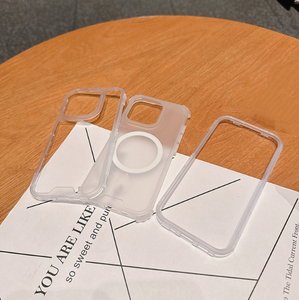 GSCASE 360 accesorios para teléfonos móviles al por mayor funda de lujo mate transparente magnética para <span class=keywords><strong>Iphone</strong></span> 11 12 <span class=keywords><strong>13</strong></span> 14 15 16 17 <span class=keywords><strong>Pro</strong></span> <span class=keywords><strong>Max</strong></span> - Product Image 5