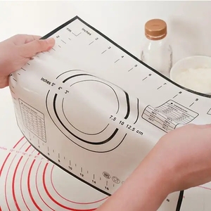 Ensemble de tapis de cuisson antidérapants en silicone résistant à la chaleur, tapis à pâtisserie pour pétrir la pâte, passe au lave-vaisselle, outil de cuisine - Product Image 3