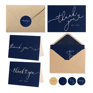 Lusso personalizzato <span class=keywords><strong>scritta</strong></span> cartolina <span class=keywords><strong>personalizzata</strong></span> regalo da cartolina esclusiva stampa di carta Offset di lusso per le piccole imprese - Product Image 6