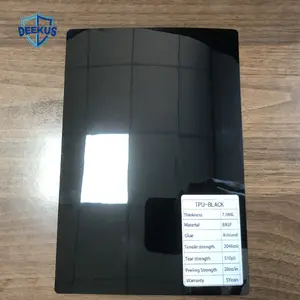 Deekus TPU BLACK 산화 방지 Ppf 스티커 PPF 고광택 블랙 페인트 노화 방지 페인트 보호 필름 쉽게 구성