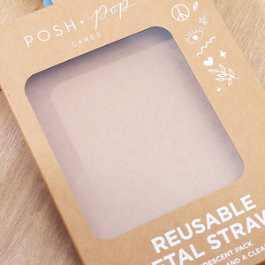 Thân Thiện Với Môi Tùy Chỉnh Nâu Kraft Hộp Giấy Với Cửa Sổ Rõ Ràng Văn Bản Màu Trắng Và Logo Cho Điện Thoại Trường Hợp Bao Bì - Product Image 3