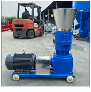 Động vật Thức ăn viên máy với động cơ diesel cá Thức ăn viên máy sấy máy Cá bò động vật Thức ăn viên Máy làm - Product Image 3