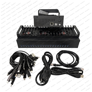 Station de charge et de stockage portable pour téléphones mobiles, Hub USB 100 ports, Boîte de rangement 100 emplacements pour iPhone et Android, Granja De Bots - Product Image 6