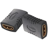 Adaptateur HDMI femelle vers Hdmi 24k, 10.2Gbps, Full HD 1080P, prix d'usine, en plaqué or, connecteur HDMI, Hdtv, convertisseur