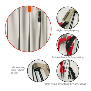 Bộ dụng cụ cắt tỉa cành cây bằng tay, kéo cắt cành cây bền chắc, có thể kéo dài 3M 4.5M 6M 7M 8M - Product Image 2