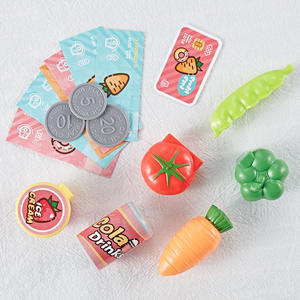 ילדים העמידו פנים שחק צעצועי סט B/O פלסטיק צעצוע קופות רושמות עם מיקרופון - Product Image 5