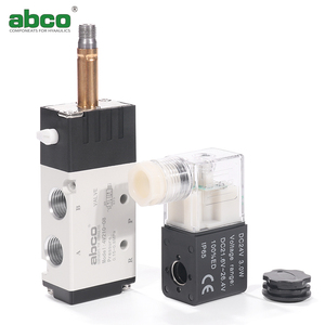 Van Điện Từ 4V210-08 Van Đảo Chiều Xi Lanh 4v310-10 Van Điều Khiển Điện Từ Khí Nén AC220 Air DC24V - Product Image 6