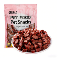 Friandises pour chiens riches en protéines OEM ODM : Cubes et bâtonnets de bœuf 500g – Récompenses d'entraînement pour Caniches et Golden Retrievers