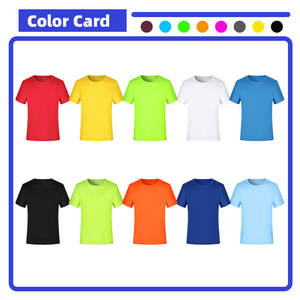 Fabricant de t-shirts, <span class=keywords><strong>t-shirt</strong></span> blanc uni à manches courtes en polyester 100% personnalisé avec impression sérigraphique, <span class=keywords><strong>t-shirt</strong></span> imprimé par sublimation - Product Image 3