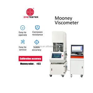 ASTM D1646 Computer gesteuertes Gummi-Mooney-Viskosimeter-Viskosität messgerät Maschinen prüfgeräte - Product Image 2