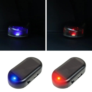 Car Security <b>Light</b> Solar Powered Simulated Dummy Alarm Wireless Warning Anti-Theft Caution Camp Lamp LED Flashing - Product Image 3