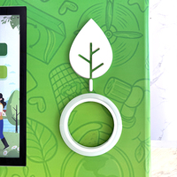 Máquina Inteligente de Reciclaje por Compresión y Clasificación con Acero con Recubrimiento en Polvo, Pantalla Táctil de 22 Pulgadas e Integración POS