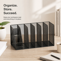 Organisateur de documents en métal, support de rangement de bureau multi-niveaux pour le rangement des manuels scolaires sur le bureau des étudiants