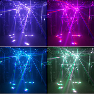 2022 Qixin Lampu <span class=keywords><strong>Laser</strong></span> Kualitas Tinggi, 3 Kepala 18 Buah * 10W Led Lampu <span class=keywords><strong>Laser</strong></span> Disko Dj Bergerak untuk Klub Pesta - Product Image 5