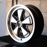 Roues de voiture de tourisme en alliage d'aluminium avant et arrière de style original direct d'usine de 15 pouces pour 718 911