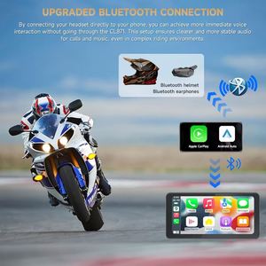 Pour BMW uniquement, système intelligent pour moto L-300, Linux CarPlay Android Auto TPMS, écran IPS 6,23 pouces, étanche IP67 - Product Image 4