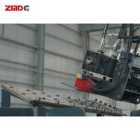 Máquina Remachadora Automática de Ensamblaje de Soldadura Controlada por CNC con Núcleo PLC ZMDE para Marcos de Acero y Placas de Refuerzo de Vigas en H