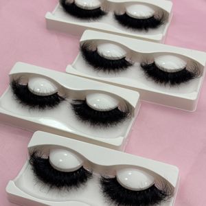 Long Lanh Kim Cương Lông Mi Bao Bì Hộp Với Fluffy 15Mm-25Mm 100% Bất Chồn Lông Mi Lông Mi Bán Buôn Lông Mi Nhà Cung Cấp - Product Image 2