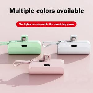 Cargador Portátil Delgado con Logotipo Personalizado M-Queeen, 5000 mAh, Batería Externa Pequeña, Llavero con Cargador Portátil OEM - Product Image 3