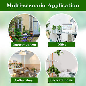 Provetta <span class=keywords><strong>in</strong></span> <span class=keywords><strong>plastica</strong></span> vaso idroponico giardino soggiorno appeso a parete vaso per piante verdi - Product Image 4