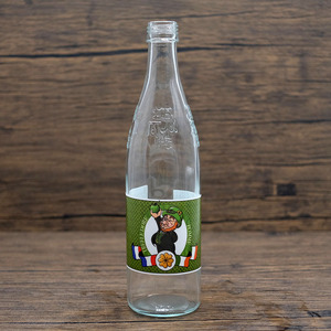 ขวดน้ำแก้วพร้อมฝาเกลียวกันรั่ว<span class=keywords><strong>ส</strong></span>ำหรับเครื่องดื่มดีไซน์คล้าย <span class=keywords><strong>Evian</strong></span> ขนาด330มล. 500มล. - Product Image 3