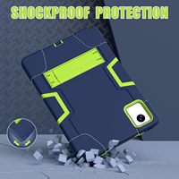 Étui de protection pour Lenovo Tab M11 Xiaoxin Pad 11 Moto Pad 2026 Dtab D-51F avec support en silicone + PC, robuste, fin, adapté aux enfants