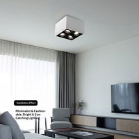 Spots LED Modernes Minimalistes à Angle Réglable pour Plafond, CRI 95, Dimmables, pour Salon et Éclairage Encastré Domestique