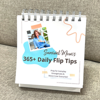 Kalender meja harian Mini 365 hari kustom cetak Tear off dinding/kalender meja untuk penggunaan kantor