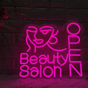 Barber Shop Beauty Salon Theme Park Dedicated LED Neon Sign for <b>Nail</b> Services <b>Wall</b> Mounted with - Product Image 5