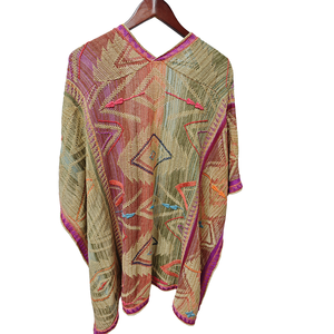 Ethnic Style Casual Colorful Knitted <b>Cardigan</b> Boho Open-Front <b>Coat</b> with Breathable & Anti-Wrinkle Features - Product Image 2