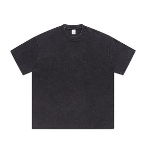 เสื้อยืดผู้ชายไซส์ใหญ่แบบสั่งทำ สตรีทแวร์ เสื้อผ้าวินเทจ ผ้าฝ้ายเนื้อหนา - Product Image 5