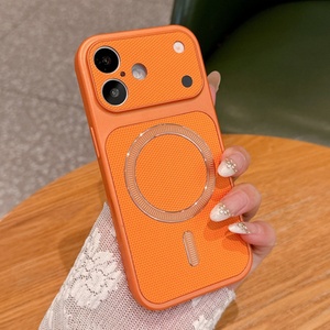 Custodia Magnetica in Pelle PU alla Moda <span class=keywords><strong>con</strong></span> Pannello Posteriore per <span class=keywords><strong>iPhone</strong></span> 17 <span class=keywords><strong>12</strong></span> 13 14 15 16 Pro Max, <span class=keywords><strong>con</strong></span> Pulsante Touch per <span class=keywords><strong>Fotocamera</strong></span> e Protezione Antiurto - Product Image 1