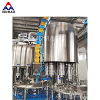 Ligne de production automatique de boissons Pasteurisateur de fruits Pomme Mangue Orange Fabrication de bouteilles de jus Remplisseuse d'embouteillage Usine