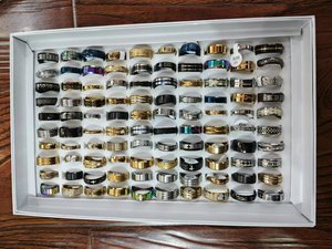Wholesale Cheap <b>Men's</b> Stainless Steel <b>Rings</b>, Jewelry for <b>Men</b> and Women Jewelry Gifts,Mixed Batch of <b>Ring</b> - Product Image 6